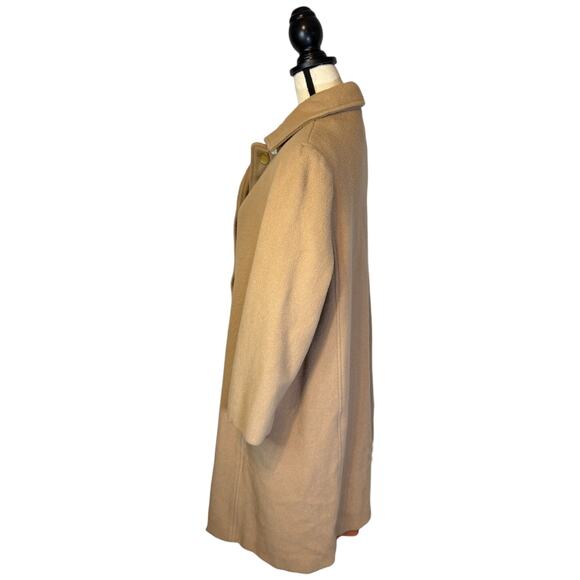 Vintage Boston Store Prime Source New York Wool Trench Coat Women's Size Large - Picture 3 of 8